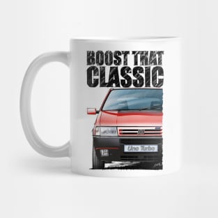 Boost that Classic Fiat Uno Turbo Mug